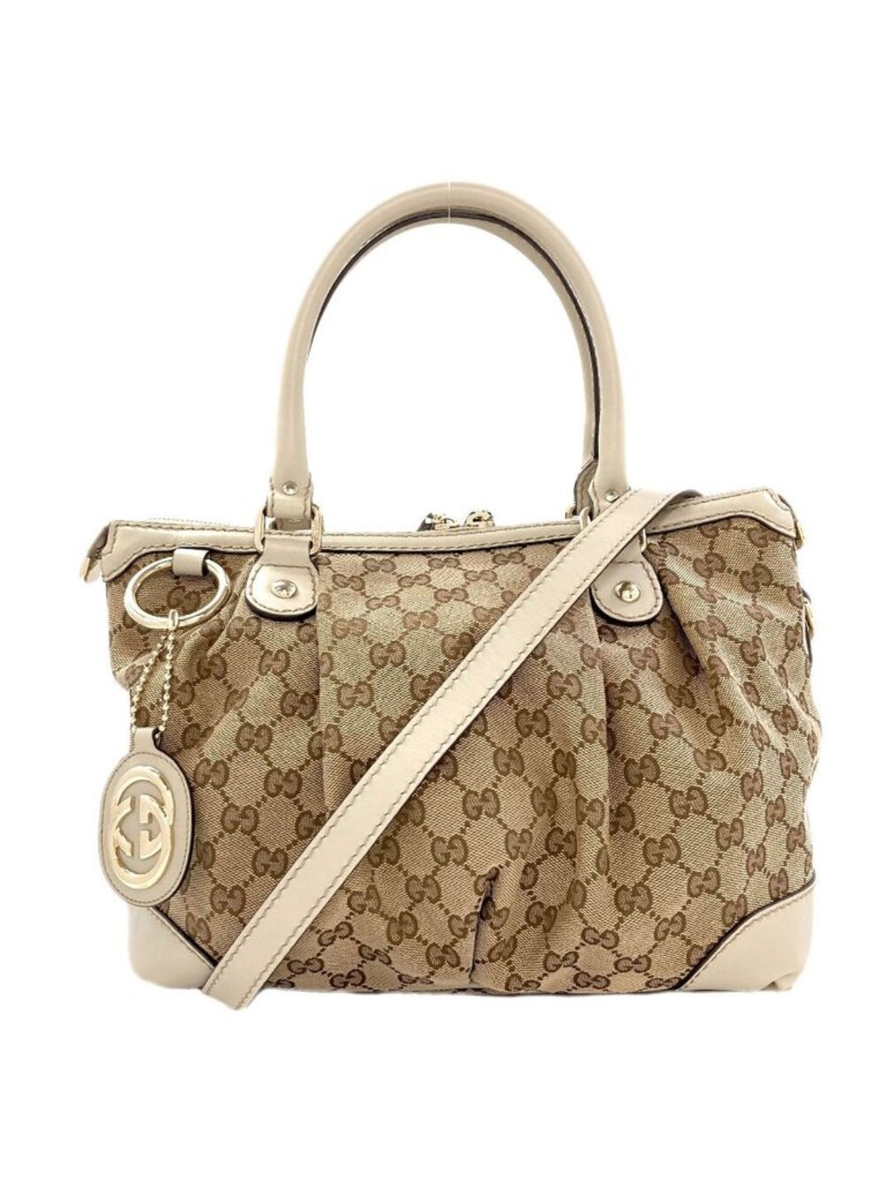 Guccitree GG 2-Way Tote Canvas